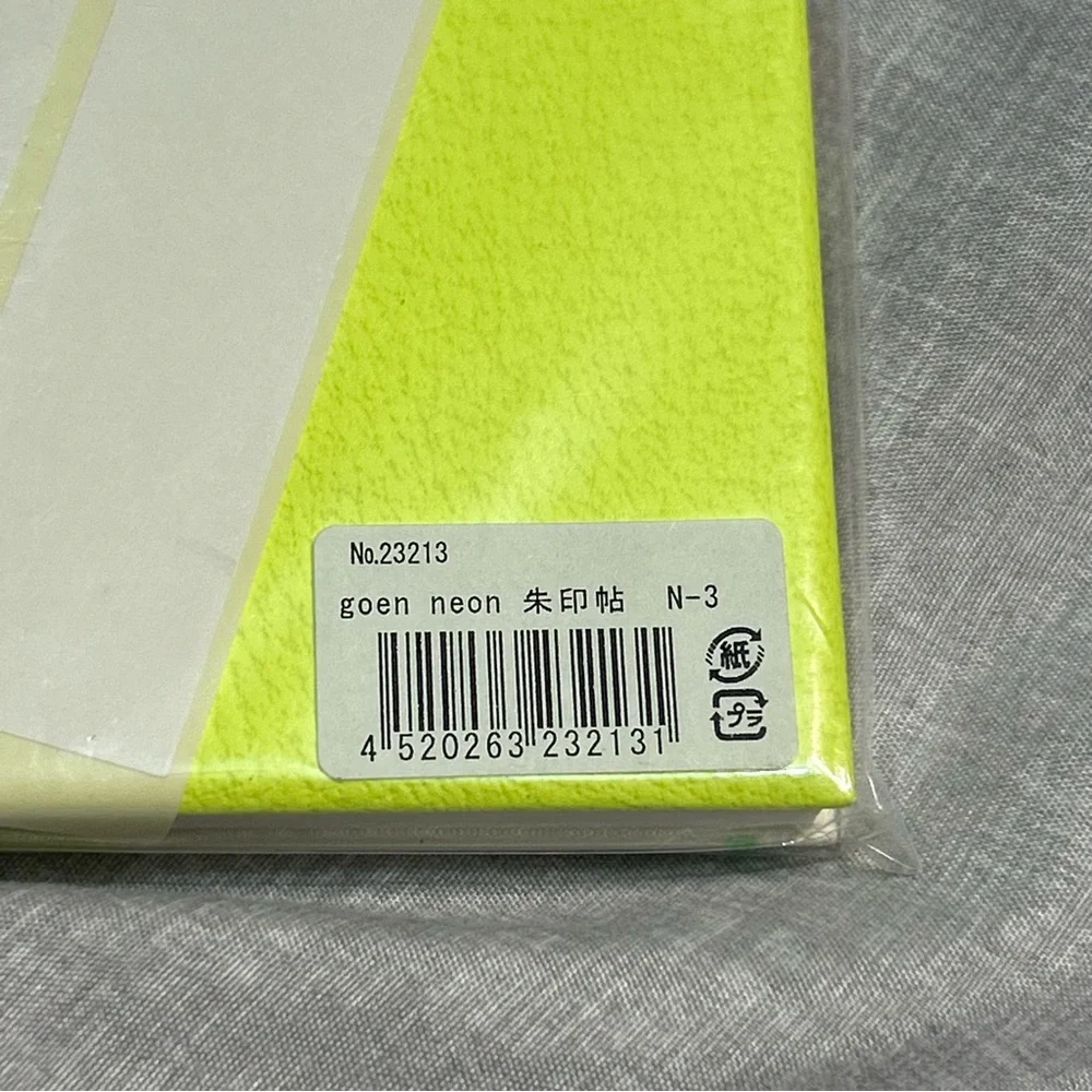 Shogado Shuincho Notebook Goen Neon Floral Accordian Notebook Journal New